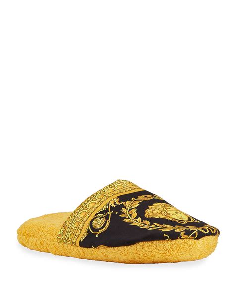 versace mule slippers|versace slippers price.